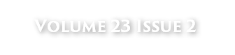 Volume 23 Issue 2