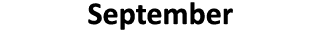 September