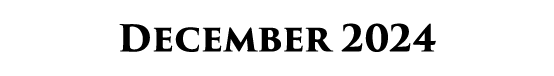 December 2024
