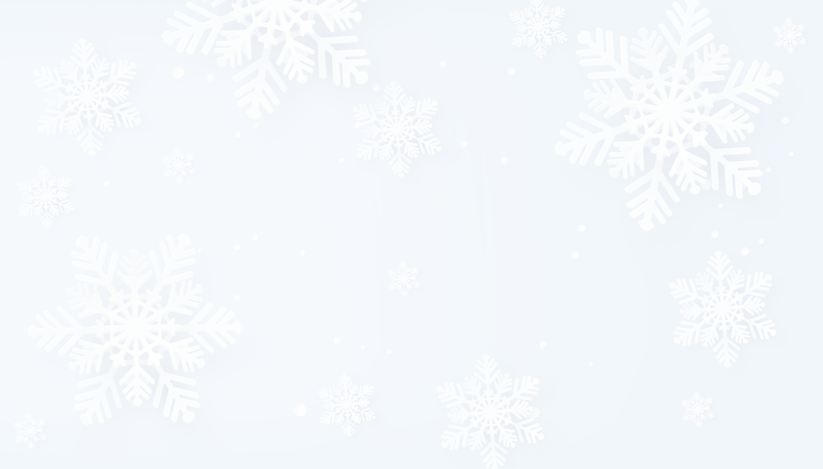A snowy background with snowflakes falling. AI generated content