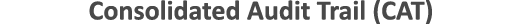 Consolidated Audit Trail (CAT)